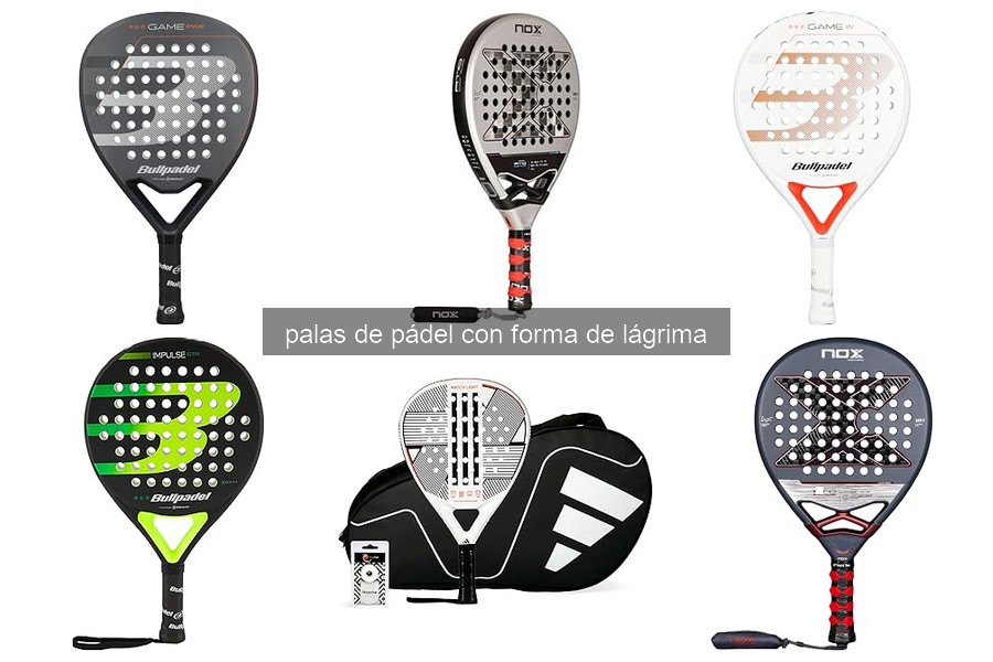 Ventajas de usar palas de pádel en forma de lágrima