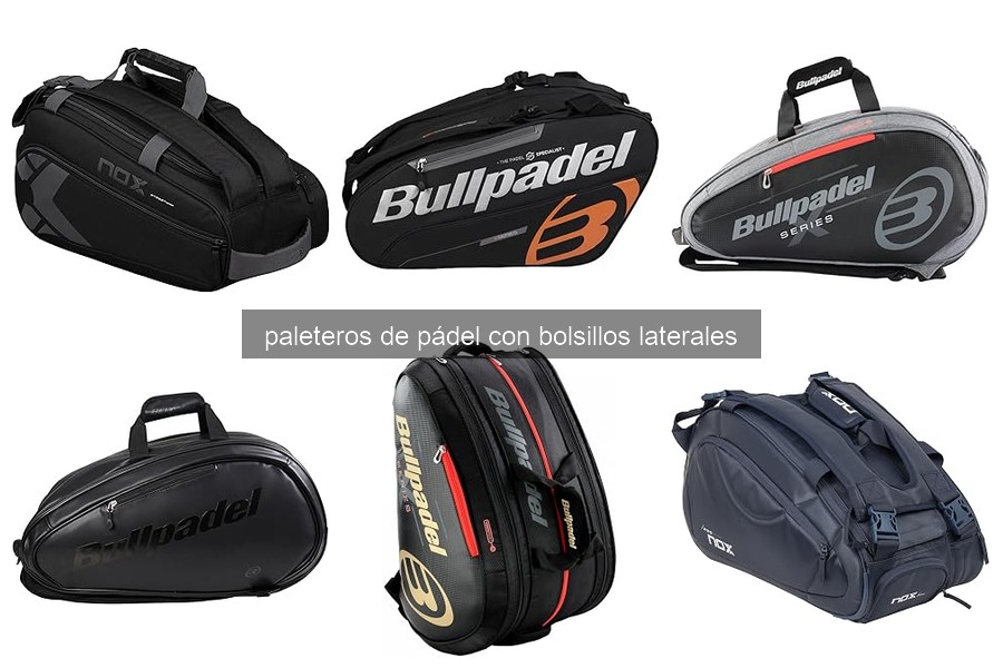 Ventajas del paletero de pádel con bolsillos laterales