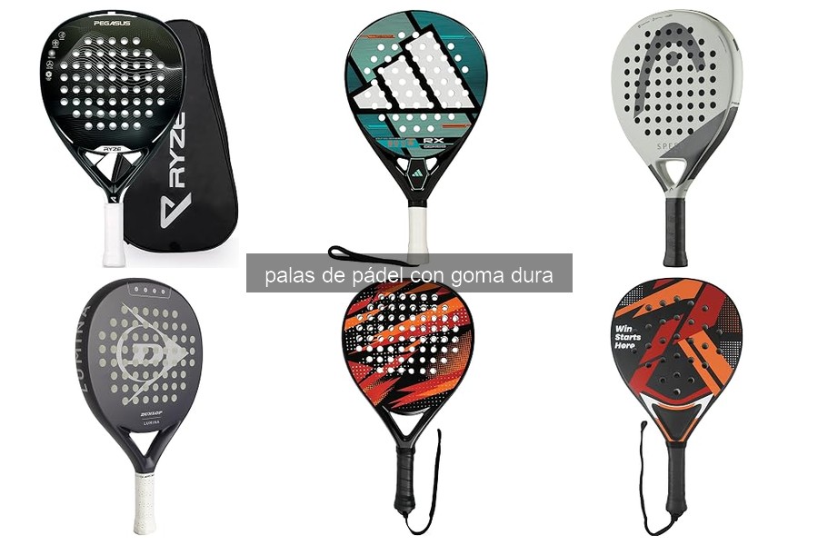 Ventajas y desventajas de las palas de pádel con goma dura